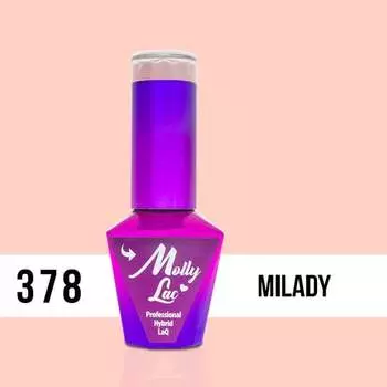 Гибридный лак для ногтей Mollylac Pin, Molly Lac