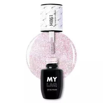 Гибридный лак для ногтей MYLAQ My Pinkish Energy 5 мл