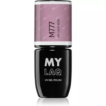 Гибридный лак для ногтей MYLAQ UV Gel Polish оттенок My Light Rose 5 мл