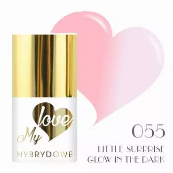 Гибридный лак для ногтей Mylove UV/Led 055 Little Surprise, SUNFLOWER