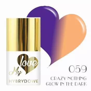 Гибридный лак для ногтей Mylove UV/Led 059 Crazy Nothing, SUNFLOWER