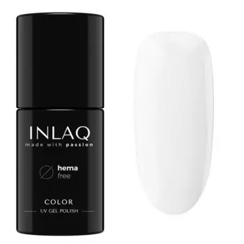 Гибридный лак для ногтей насыщенный белый, 6 мл Inlaq Pastelove, цвет strong white