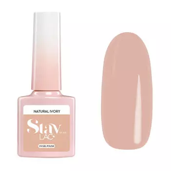 Гибридный лак для ногтей, натуральный цвет слоновой кости, 5 мл Staylac, цвет natural ivory