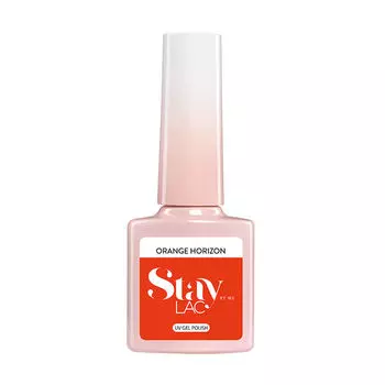 Гибридный лак для ногтей оранжевый горизонт, 5 мл Staylac, цвет orange horizon