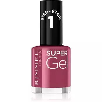 Гибридный лак для ногтей Rimmel Super Gel без использования УФ/LED абажура 030 Wild Gal 12 мл