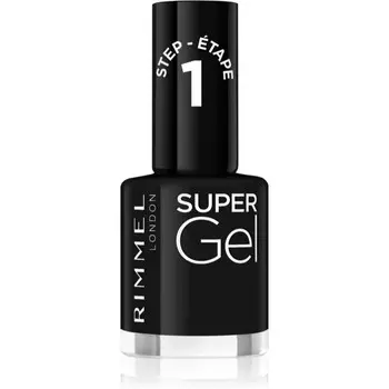 Гибридный лак для ногтей Rimmel Super Gel без использования УФ/LED абажура 070 Black Obsession 12 мл