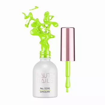 Гибридный лак для ногтей s190 daiquiri, 8 мл Saute Nails, цвет s190 daiquiri