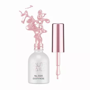Гибридный лак для ногтей SAUTE NAILS S105 DUSTY ROSE - 8 мл