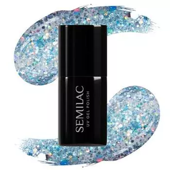 Гибридный лак для ногтей Semilac 610 Frosty Christmas 7 мл