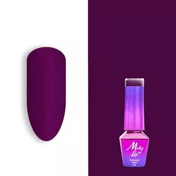 Гибридный лак для ногтей, шербет «113 виноградных зерен», 5 мл Molly Lac, Welcome To Ibiza