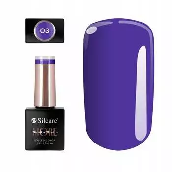 Гибридный лак для ногтей Silcare maniMORE 03 10 г Для ногтей