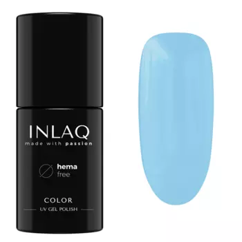 Гибридный лак для ногтей «Василек», 6 мл Inlaq Crazy rainbow, цвет cornflower