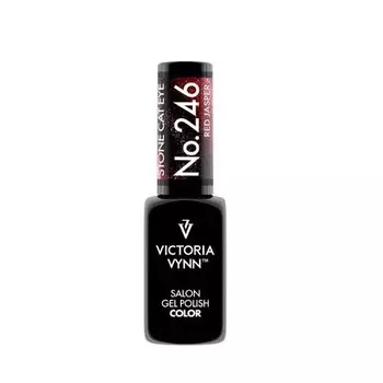 Гибридный лак для ногтей Victoria Vynn 246 Cat Eye Red Jasper, 8 мл