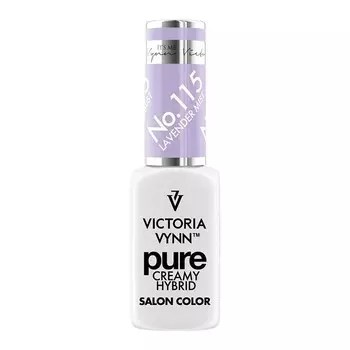 Гибридный лак для ногтей Victoria Vynn Pure Creamy Hybrid 115 Lavender Mist, 8 мл