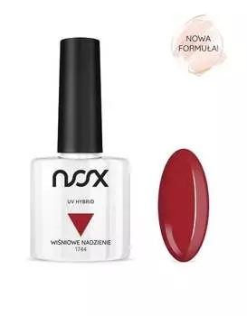 Гибридный лак для ногтей, вишневый наполнитель, 7 мл Nox