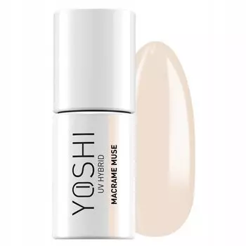 Гибридный лак для ногтей YOSHI Macram Muse кремовый 6 мл - 130