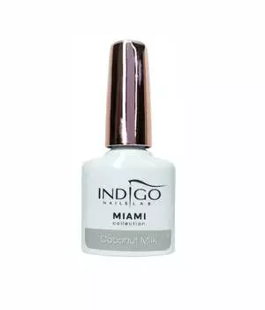 Гибридный лак индиго Coconut Milk 7мл, Indigo