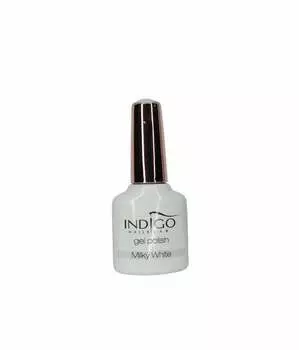 Гибридный лак индиго Milky White 7мл, Indigo
