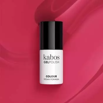 Гибридный лак - Kabos GelPolish 020 Juicy Red 5мл