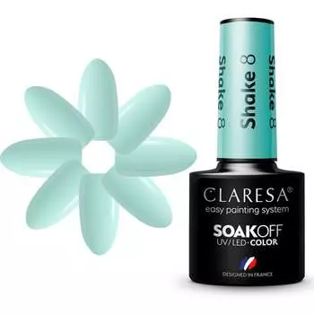 Гибридный лак, Коктейль 8, 5г Claresa