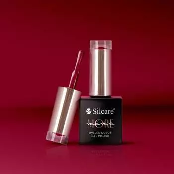 Гибридный лак, маникюрMORE 31 Pantone Viva Magenta, 10 г Silcare