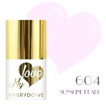 Гибридный лак Mylove UV/Led 604 Sunshine Pearl, SUNFLOWER