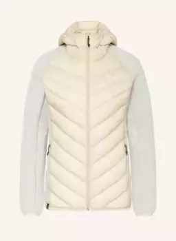 Гибридный пуховик fanes sarner Salewa, бежевый