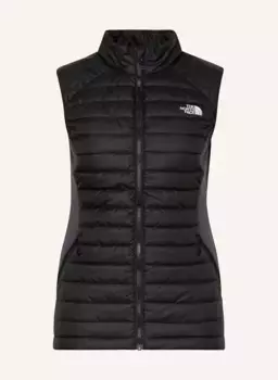 Гибридный стеганый жилет The North Face, черный