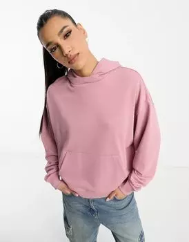 Гибридный свитшот свободного кроя ASOS винтажного розового цвета
