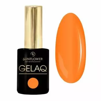 Гибридный УФ-лак - Солнечный Оранжевый Gelaq, №284, SUNFLOWER