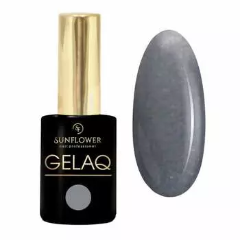 Гибридный УФ-лак - Тусклый серебристый жемчуг Gelaq, Pearl No. 204, SUNFLOWER