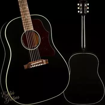 Gibson 50s J45 Оригинальное черное дерево 50s J45 Original Ebony