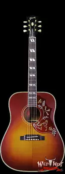 Gibson Acoustic Custom Shop 1960 Hummingbird Fixed Bridge Heritage Cherry Sunburst