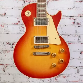 Gibson - Custom 1958 Les Paul Standard Reissue VOS - Электрогитара - Washed Cherry Sunburst - w/HSC - x3115