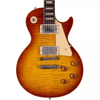 Gibson Custom 1959 Les Paul Standard Reissue VOS Washed Cherry Sunburst - 91408