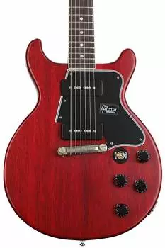 Gibson Custom 1960 Les Paul Special Double Cut Reissue VOS - Cherry Red LPSPDC60VOFCNH1