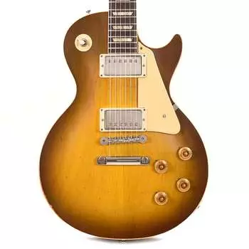 Gibson Custom Shop 1958 Les Paul Standard "CME Spec" Green Lemon Murphy Lab Light Aged с грифом 60 V2 (серийный номер CME01796)