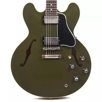 Gibson Custom Shop 1961 ES-335 Переиздание "CME Spec" Heavy Antique Olive Drab VOS (серийный номер CME01679)