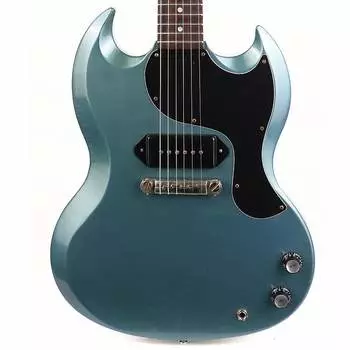 Gibson Custom Shop 1963 SG Junior Made 2 Measure Antique Pelham Blue Ultra Light Aged