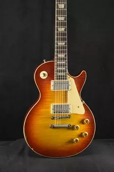 Gibson Custom Shop '59 Les Paul Standard Tomato Soup Burst Murphy Lab Heavy Aged - Эксклюзив Фуллера Custom Shop '59 Les Paul Standard Tomato Soup Burst Murphy La...