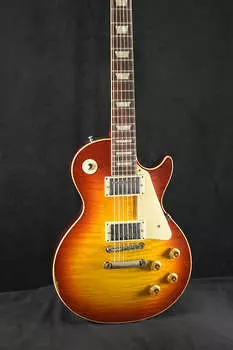 Gibson Custom Shop '59 Les Paul Standard Tomato Soup Burst Murphy Lab Heavy Aged - Эксклюзив Фуллера Custom Shop '59 Les Paul Standard Tomato Soup Burst Murphy La...