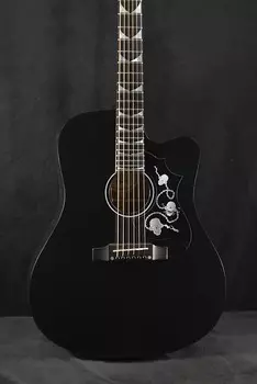 Gibson Custom Shop Дэйв Мастейн, автор песен Ebony Custom Shop Dave Mustaine Songwriter Ebony