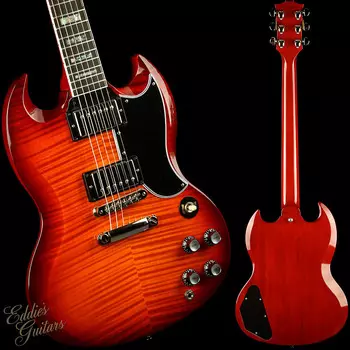 Gibson Custom Shop PSL SG Custom Figured Top Firemist