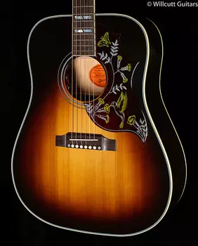 Gibson Custom Shop Willcutt Exclusive Hummingbird Standard Vintage Sunburst Red Spruce Top (035) Gibson Standard Sunburst Red Spruce Top (035)