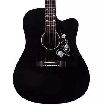 Гибсон Дэйв Мастейн Автор песен, черное дерево Gibson Songwriter