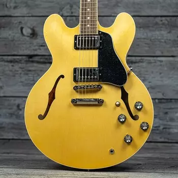 Gibson ES-335 Satin - Satin Vintage Natural