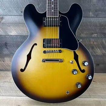 Gibson ES-335 Satin - винтажный взрыв 234920147 Gibson ES-335 - Burst 234920147