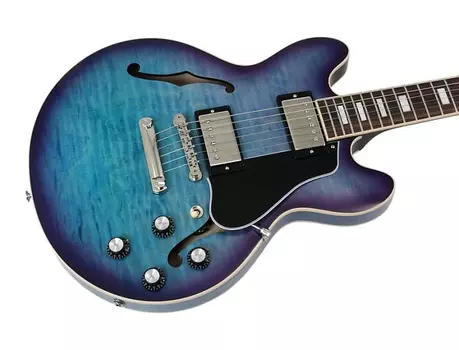 Gibson ES-339 Фигурный черничный взрыв ES-339 Figured