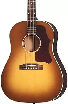 Gibson J-45 Faded 50's Faded Vintage Sunburst с футляром Gibson J-45 Faded 50's Faded w/case