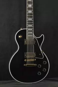 Gibson Les Paul Custom с глянцевой накладкой из черного дерева Les Paul Custom w/Ebony Fingerboard Gloss